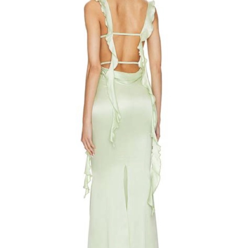 Nana Jacqueline Caroline Green Maxi Dress NWT - Picture 2 of 6